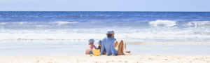 Family On Beach